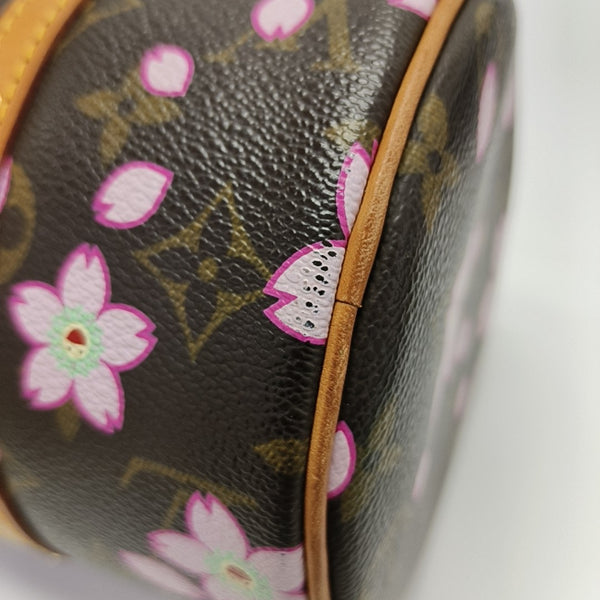 PAPILLON GM Monogram Coated Canvas Brown