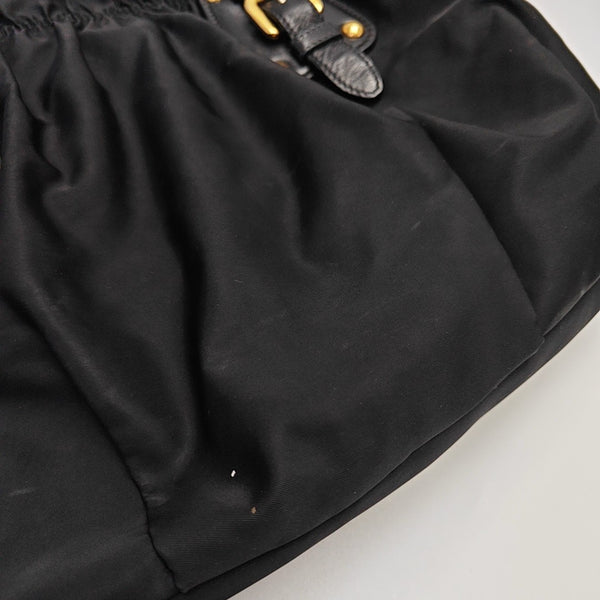 Nylon Tote Bag Black