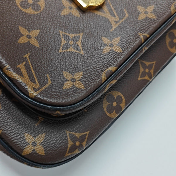 PASSY Monogram Coated Canvas Brown