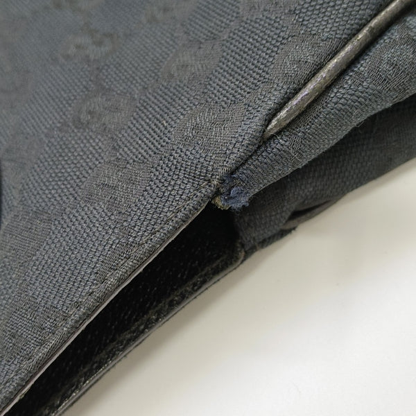 Monogram Canvas Top Handle Bag Black