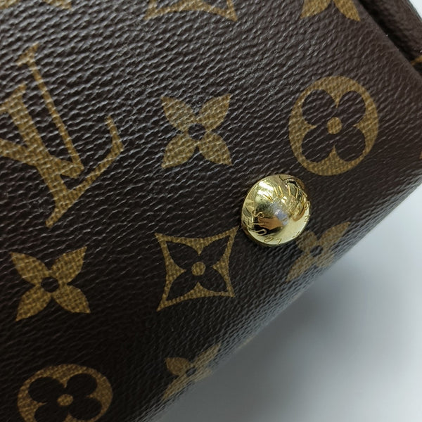 CARRYALL PM Monogram Coated Canvas Brown