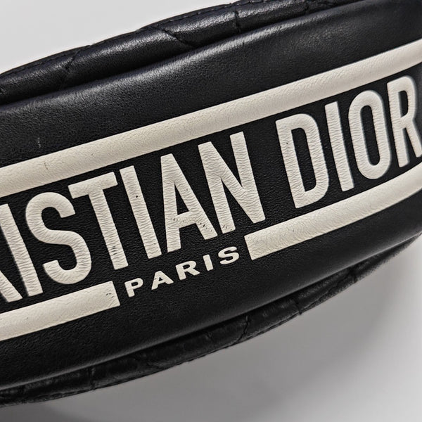 Dior Vibe Hobo Quilted Lambskin Black