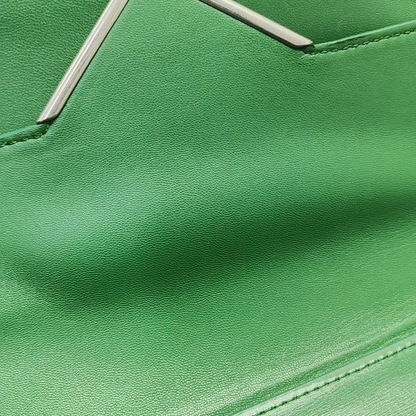 The Clip Calfskin Green