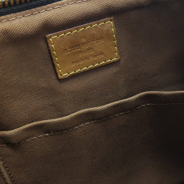 PALERMO PM Monogram Coated Canvas Brown