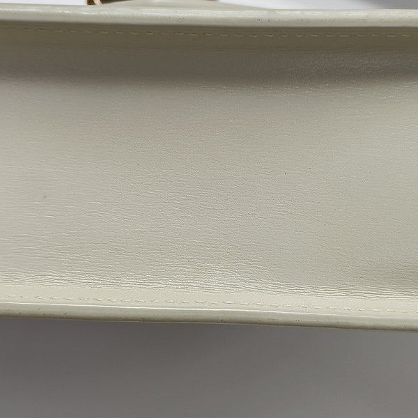 MONTAIGNE Calfskin White