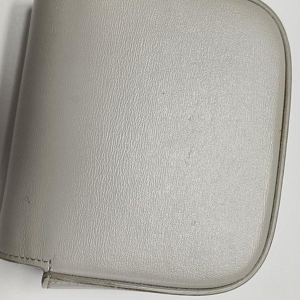 TRIOMPHE Mini Calfskin White