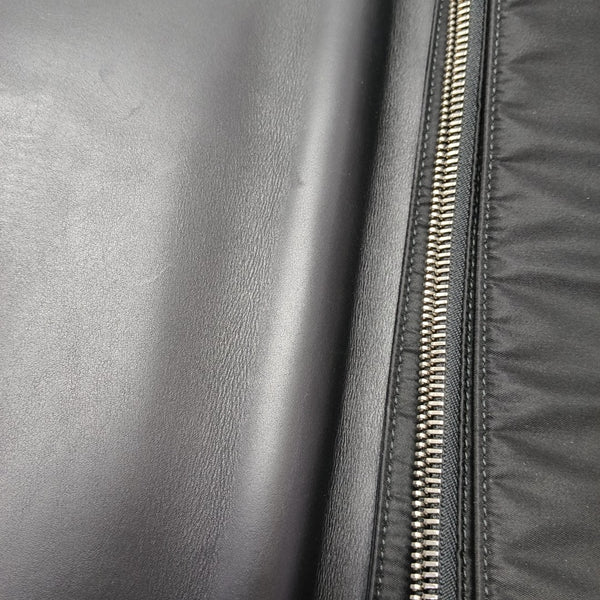 Nylon Top Handle Bag Black