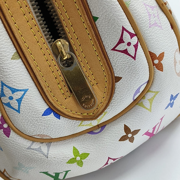 LV × TM PRISCILLA Monogram Coated Canvas White