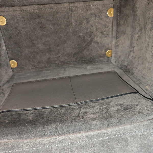 BELT Mini Calfskin Gray