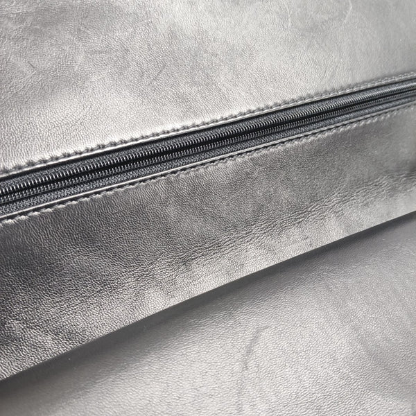 2.55 Maxi Quilted Lambskin Black
