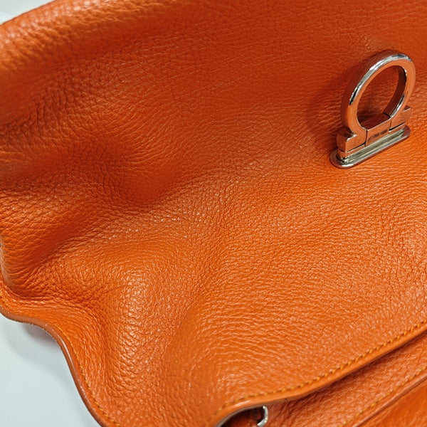 Sophia Medium Calfskin Orange