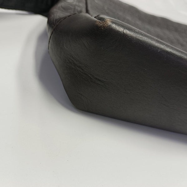 Calfskin Shoulder Bag Brown