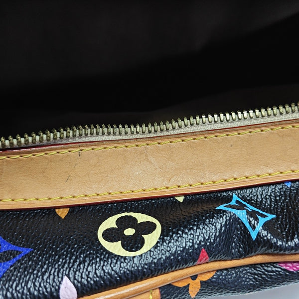 CLAUDIA Monogram Coated Canvas Black