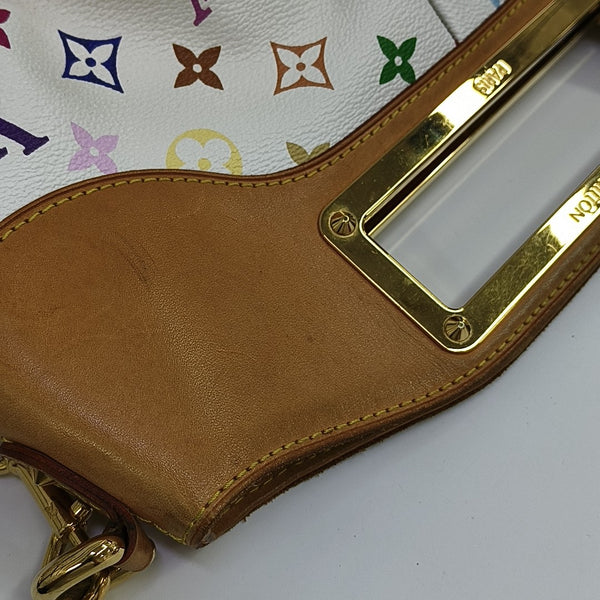 LV × TM JUDY MM Monogram Coated Canvas White