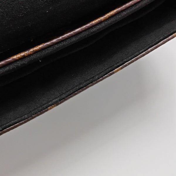 LOCKY BB Monogram Coated Canvas Brown