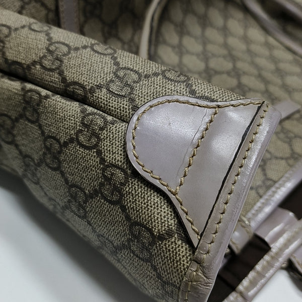 Monogram Coated Canvas Beige