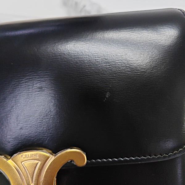 TRIOMPHE Teen Calfskin Black
