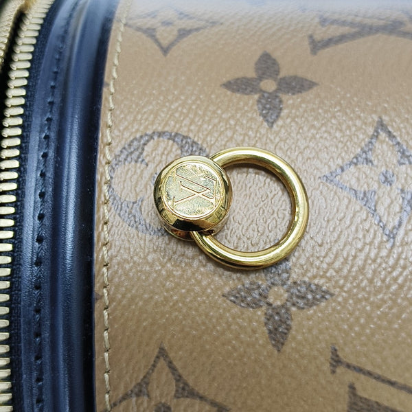 CANNES PM Monogram Coated Canvas Brown