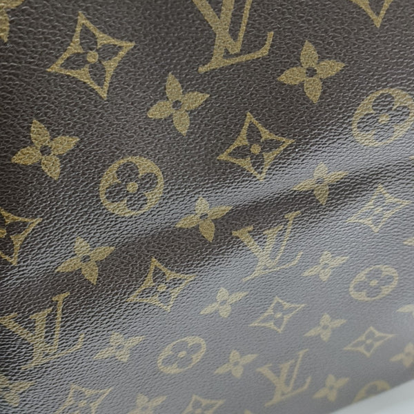SAC SOUPLE 55 Monogram Coated Canvas Brown