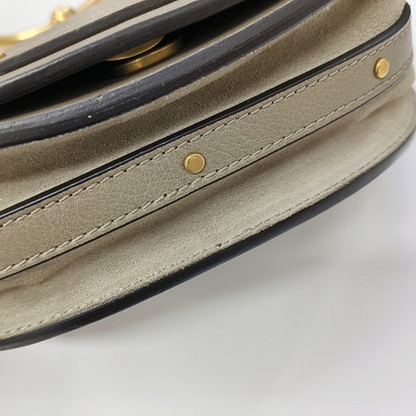 Nile Small Calfskin Gray