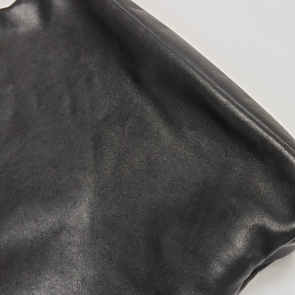 Calfskin Shoulder Bag Black