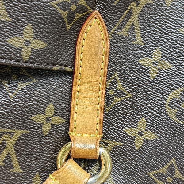 TOTALLY Monogram Coated Canvas Brown
