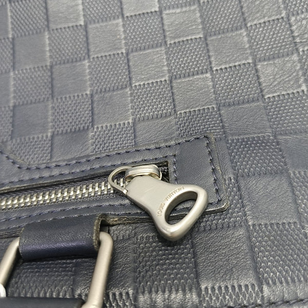 AVENUE Damier Calfskin Blue