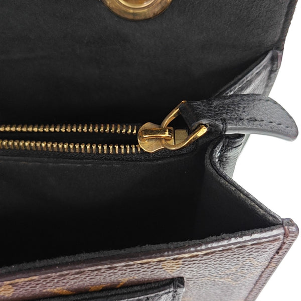 VICTOIRE Monogram Coated Canvas Brown