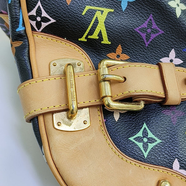 LV × TM CLAUDIA Monogram Coated Canvas Black
