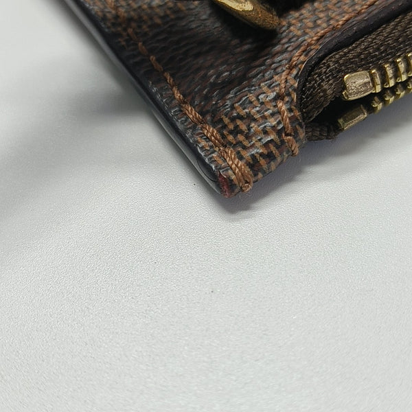 NEVERFULL MM Damier Ebene Coated Canvas Brown