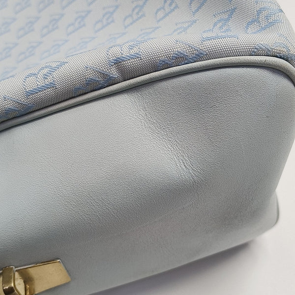 Canvas Shoulder Bag Blue
