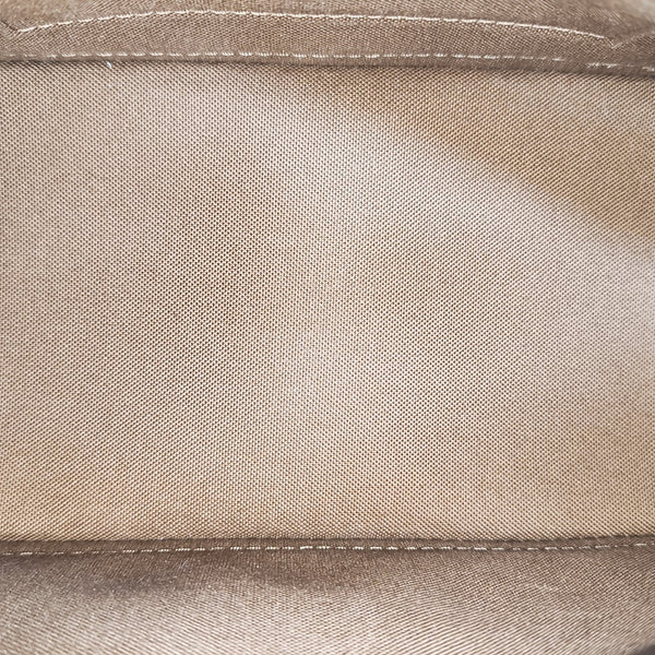 ALMA BB Monogram Coated Canvas Brown