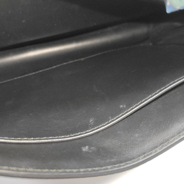 Gancini Calfskin Black
