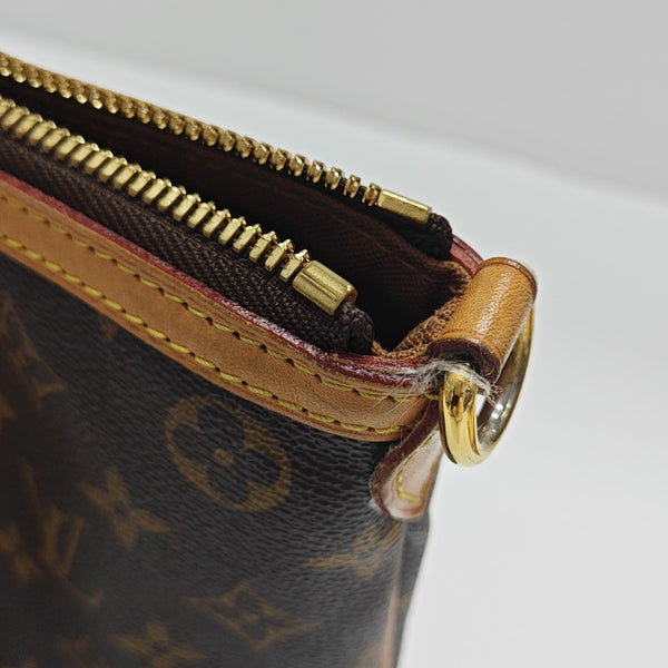 PALERMO PM Monogram Coated Canvas Brown