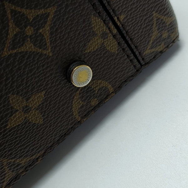 ONE HANDLE Monogram Coated Canvas Brown
