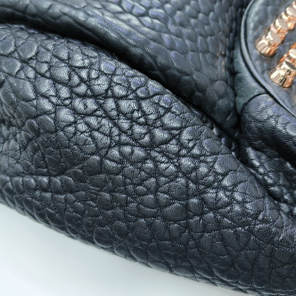 Calfskin Bucket Bag Black