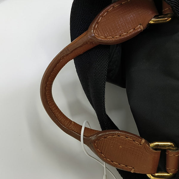 The Rucksack Medium Nylon Black