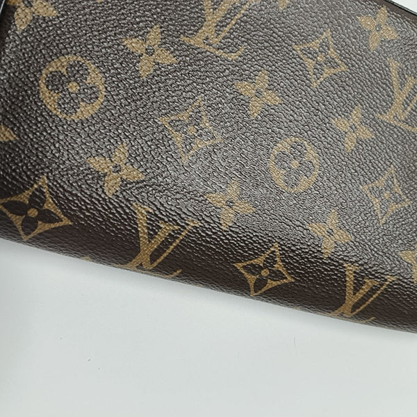 FÉLICIE Monogram Coated Canvas Brown