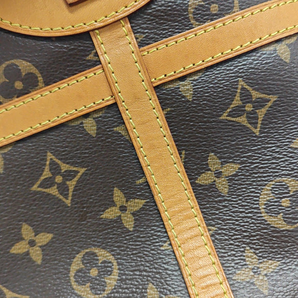 DUFFLE Monogram Coated Canvas Brown
