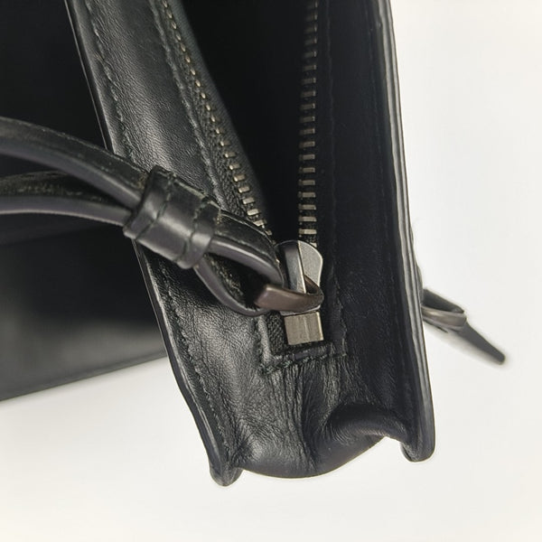 Lambskin Clutch Black