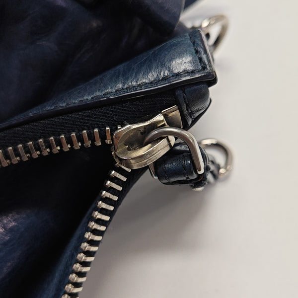 Bow Calfskin Blue