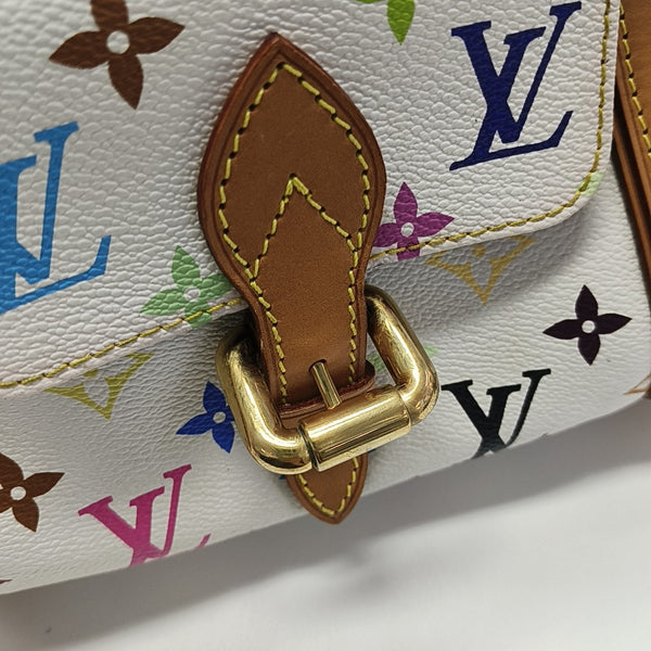 LV × TM PRISCILLA Monogram Coated Canvas White