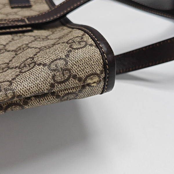 Monogram Coated Canvas Brown