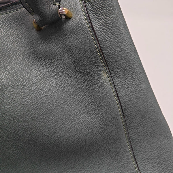 Buckle Medium Calfskin Green