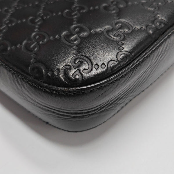 Signature Monogram Calfskin Black