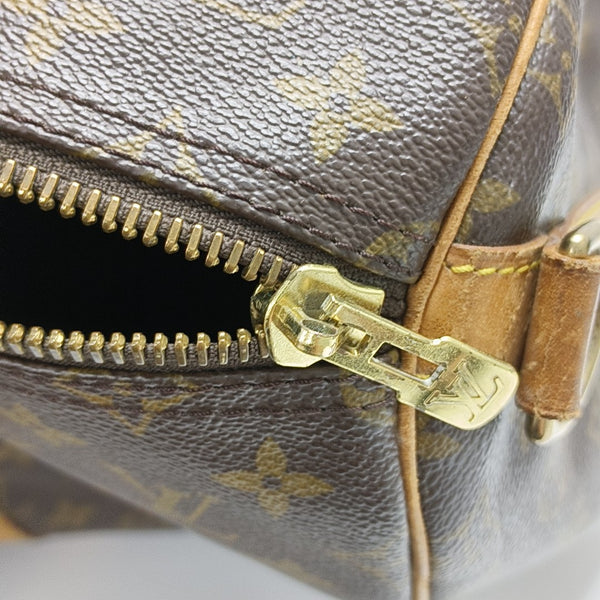 SAC SOUPLE 55 Monogram Coated Canvas Brown
