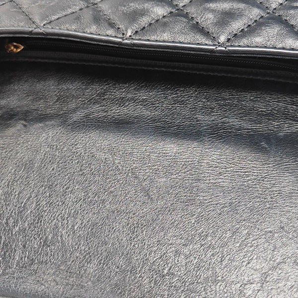 TRENDY CC Quilted Calfskin Black