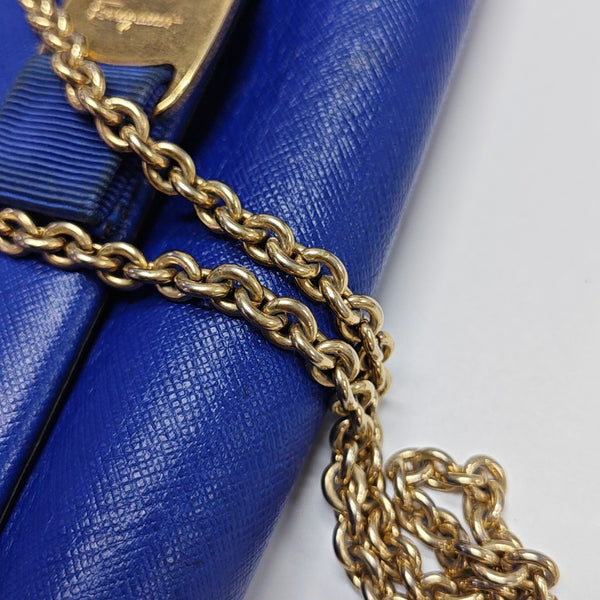 Ginny Calfskin Blue