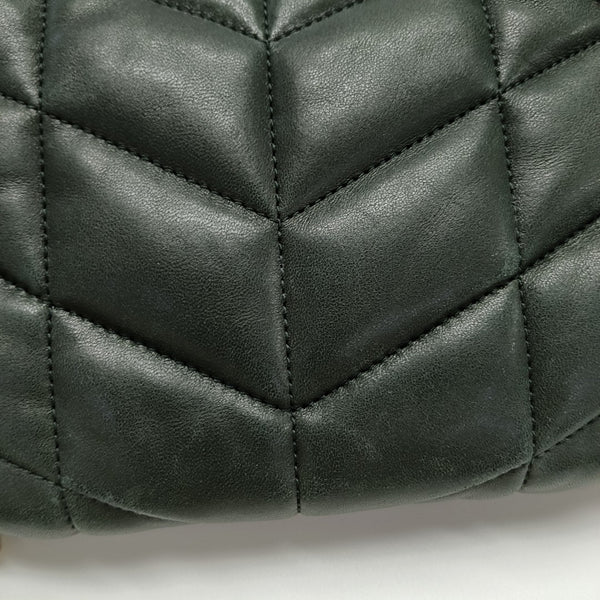 PUFFER Mini Quilted Lambskin Green