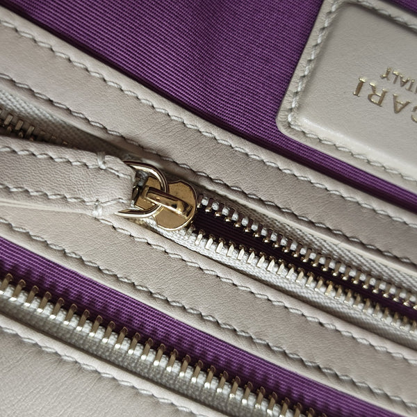 Calfskin Shoulder Bag Beige